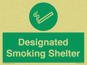 Designated Smoking Shelter